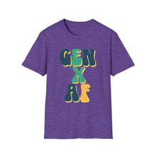 Load image into Gallery viewer, GEN X AF Unisex Softstyle T-Shirt ~ Retro Vibe for Generation X ~ Deep Tone Colors