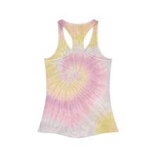 Load image into Gallery viewer, Salty as a Beach Tank Top ~ Tie Dye Racerback Tank Top ~ Beach Tie Dye Shirt ~ Vacation Tee