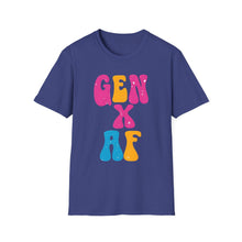 Load image into Gallery viewer, GEN X AF Unisex Softstyle T-Shirt ~ Retro Vibe for Generation X