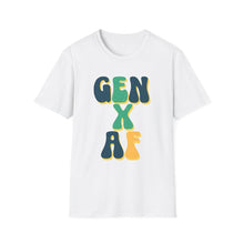 Load image into Gallery viewer, GEN X AF Unisex Softstyle T-Shirt ~ Retro Vibe for Generation X ~ Deep Tone Colors