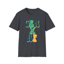 Load image into Gallery viewer, GEN X AF Unisex Softstyle T-Shirt ~ Retro Vibe for Generation X ~ Deep Tone Colors