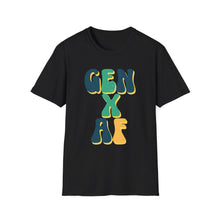 Load image into Gallery viewer, GEN X AF Unisex Softstyle T-Shirt ~ Retro Vibe for Generation X ~ Deep Tone Colors
