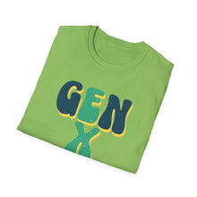 Load image into Gallery viewer, GEN X AF Unisex Softstyle T-Shirt ~ Retro Vibe for Generation X ~ Deep Tone Colors