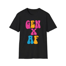 Load image into Gallery viewer, GEN X AF Unisex Softstyle T-Shirt ~ Retro Vibe for Generation X