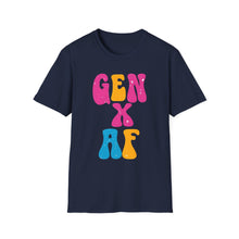 Load image into Gallery viewer, GEN X AF Unisex Softstyle T-Shirt ~ Retro Vibe for Generation X
