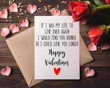 Load image into Gallery viewer, Happy Valentines Day Greeting Card
