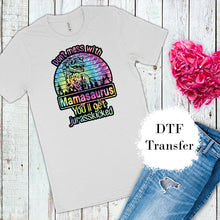 Load image into Gallery viewer, Mamasaurus DTF Print