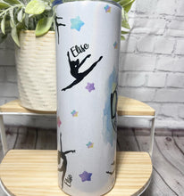 Load image into Gallery viewer, Dance Mom Watercolor Shimmer Tumbler