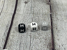 Load image into Gallery viewer, Silicone Alphabet Beads