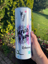 Load image into Gallery viewer, Dance Mom Watercolor Shimmer Tumbler