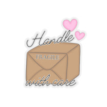 Load image into Gallery viewer, Handle with Care Sticker ~ Small Business Shipping Stickers ~ Packaging Sticker ~ Fragile Sticker
