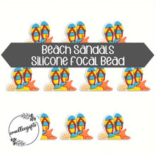 Load image into Gallery viewer, Beach Sandal Silicone Bead
