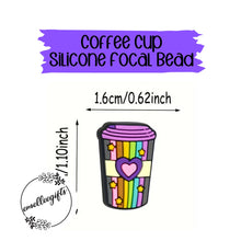 Load image into Gallery viewer, Coffee Cup Silicone Bead
