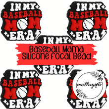 Load image into Gallery viewer, Baseball Mama Silicone Bead
