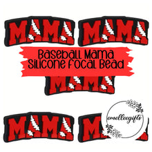 Load image into Gallery viewer, Baseball Mama Silicone Bead
