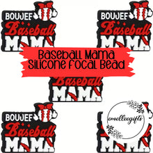 Load image into Gallery viewer, Baseball Mama Silicone Bead
