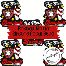 Load image into Gallery viewer, Baseball Mama Silicone Bead
