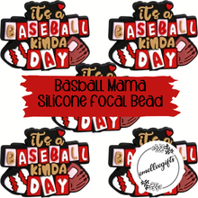 Load image into Gallery viewer, Baseball Mama Silicone Bead
