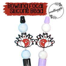 Load image into Gallery viewer, Bowling Bead Silicone Bead
