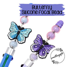 Load image into Gallery viewer, Butterfly Silicone Bead

