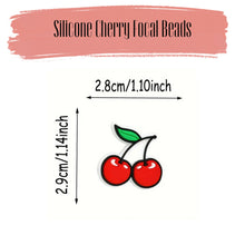 Load image into Gallery viewer, Cherry Silicone Bead
