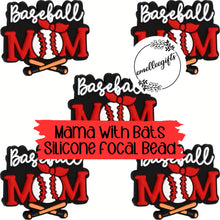 Load image into Gallery viewer, Baseball Mama Silicone Bead

